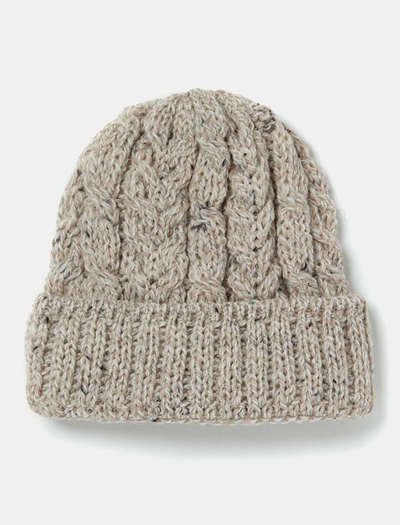aran cashmere A‎r‎an Heritage Cable Wool Hat