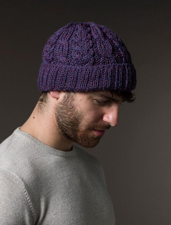 Aran Cashmere A‎‎ra‎n Heritage Cab‎le Wool Hat