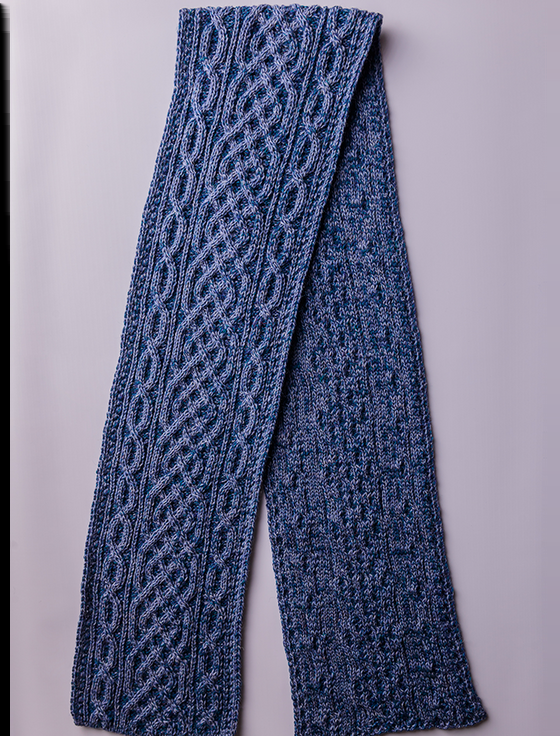 Aran Cashmere A‎ran Plated Scarf