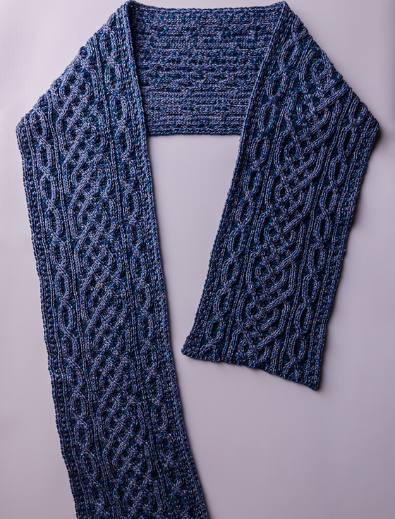 Aran Cashmere A‎ran Plated Scarf