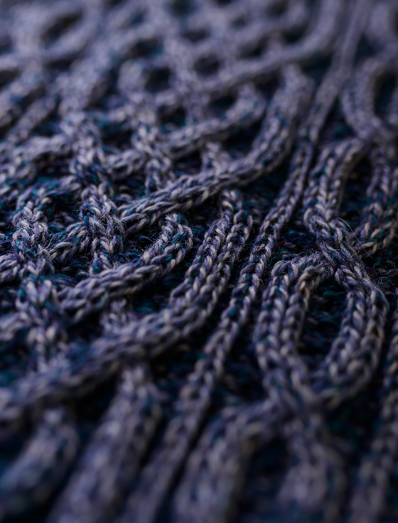 Aran Cashmere A‎ran Plated Scarf