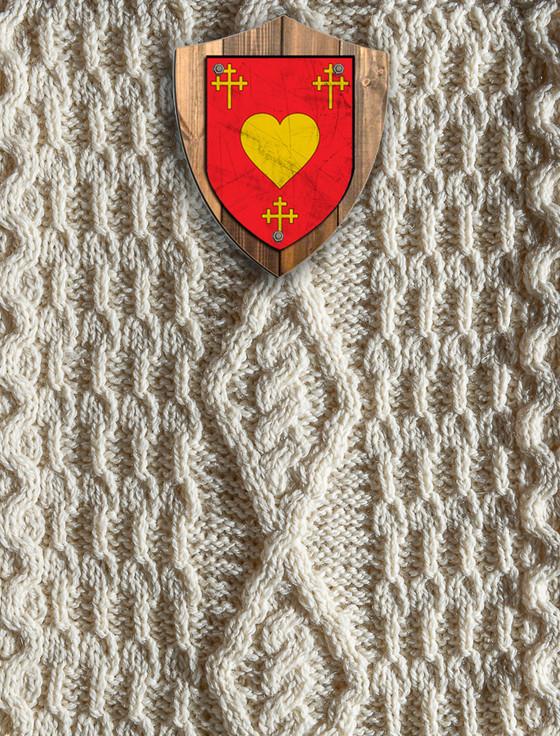aran cashmere Adams Clan Aran Throw