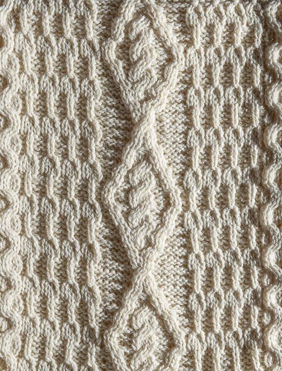 Aran Cashmere Adams Clan Scarf