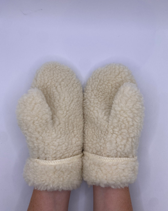 Aran Cashmere Adult Wool Mittens