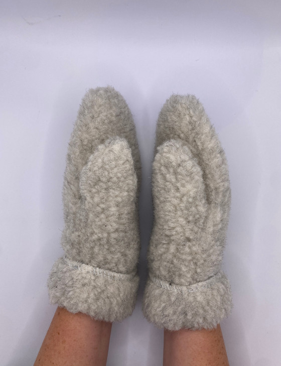 Aran Cashmere Adult Wool Mittens
