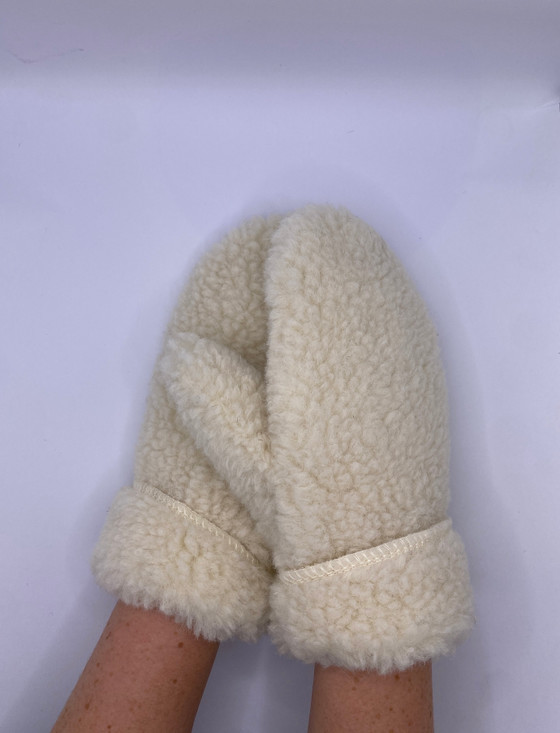 aran cashmere Adult Wool Mittens