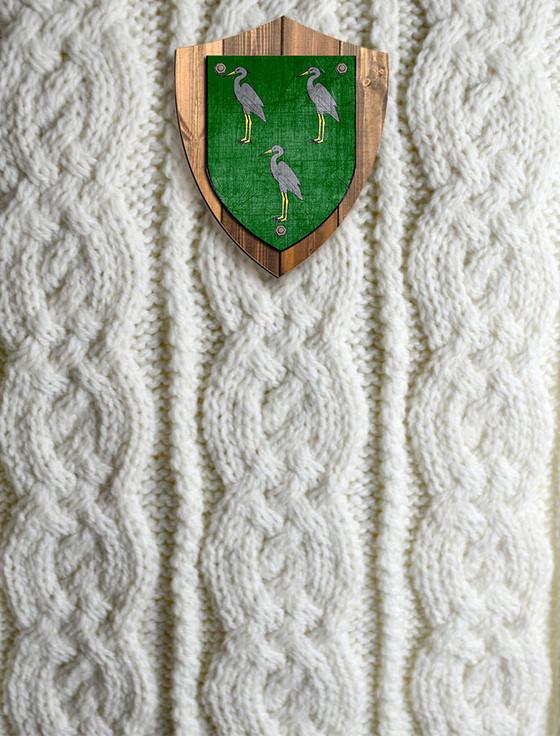 Aran Cashmere Ahern Clan Aran Throw