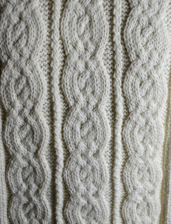 Aran Cashmere Ahern Clan Scarf