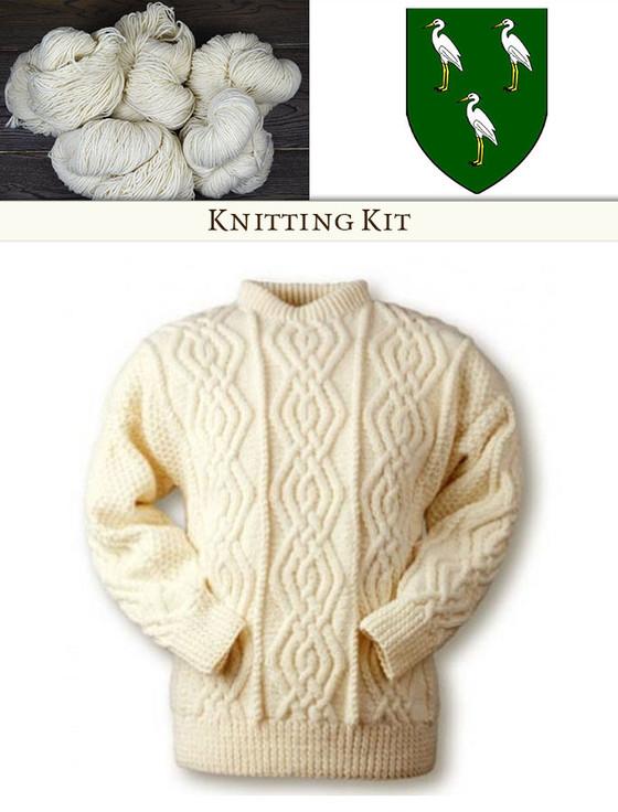 aran cashmere Ahern Knitting Kit