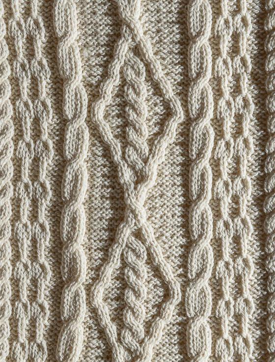Aran Cashmere Alexander Clan Scarf