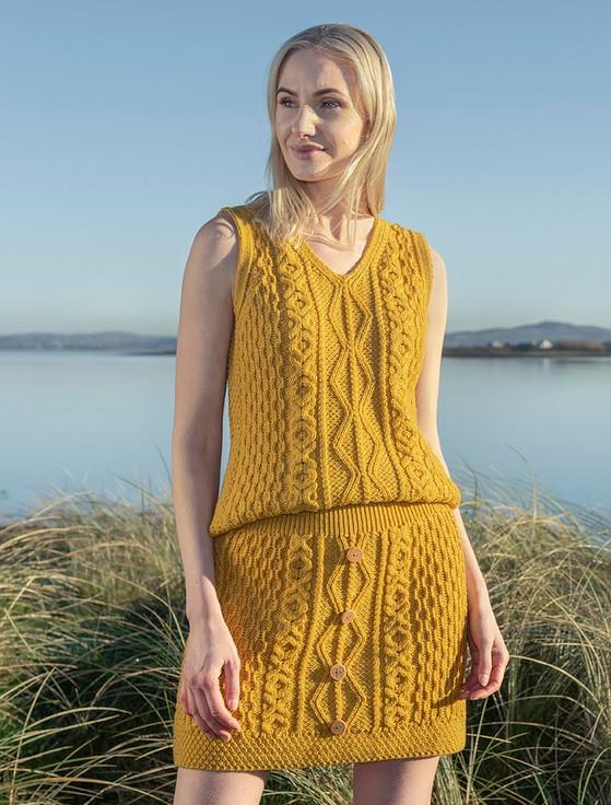 Aran Cashmere Aran Merino Mini Skirt