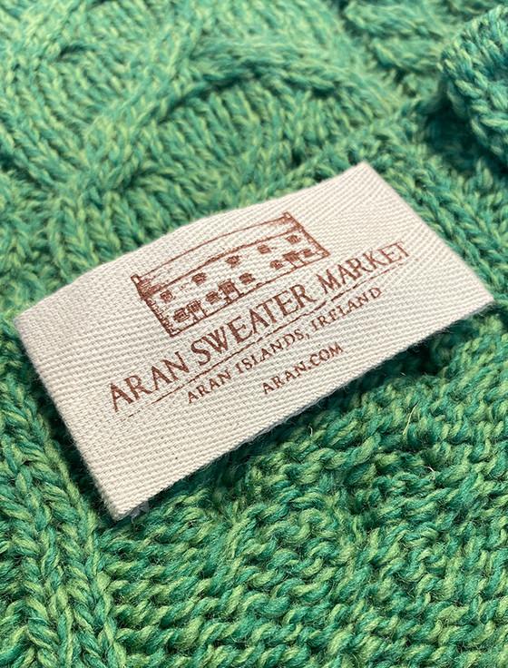 Aran Cashmere Aran Cable Knit Cardigan‎‎‎‎