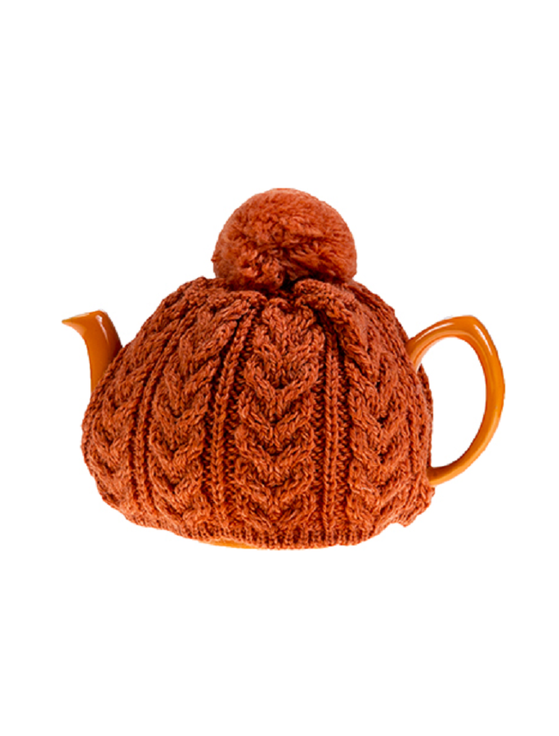 Aran Cashmere Aran Cable Knit Tea Cosy