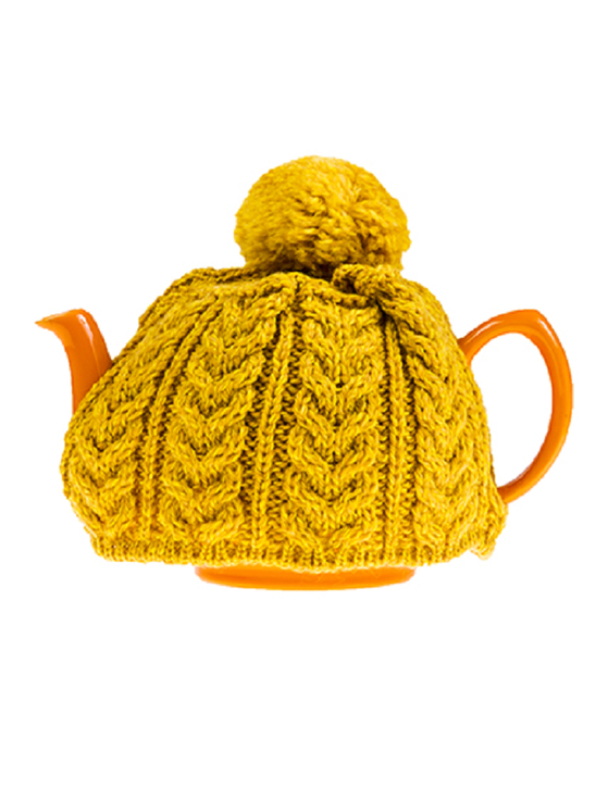 Aran Cashmere Aran Cable Knit Tea Cosy