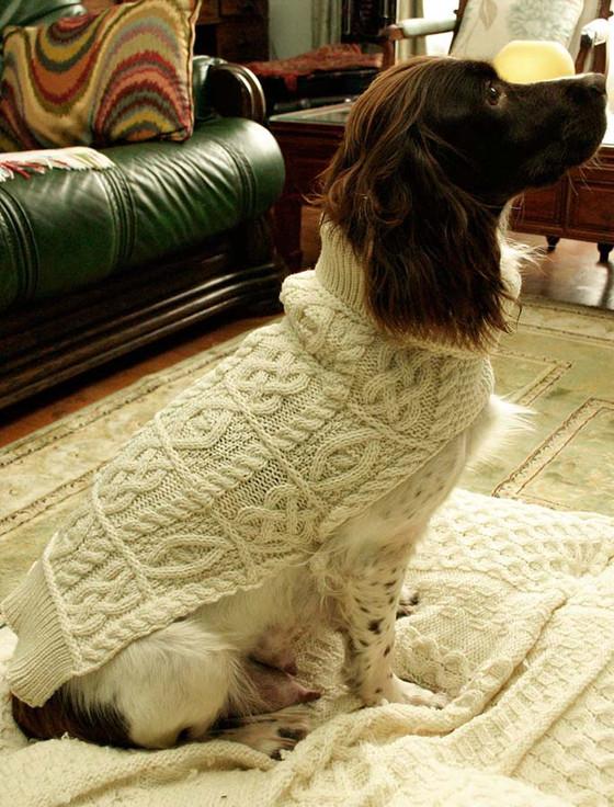aran cashmere Aran Dog Coat
