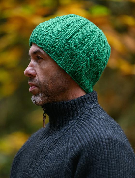 aran cashmere Aran Fleece Lined Beanie
