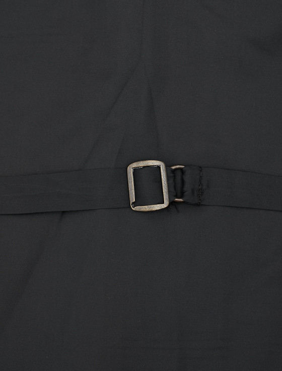 Aran Cashmere Aran Island Melton Waistcoat - Black