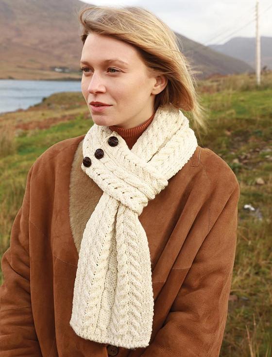 Aran Cashmere Aran Loop Scarf