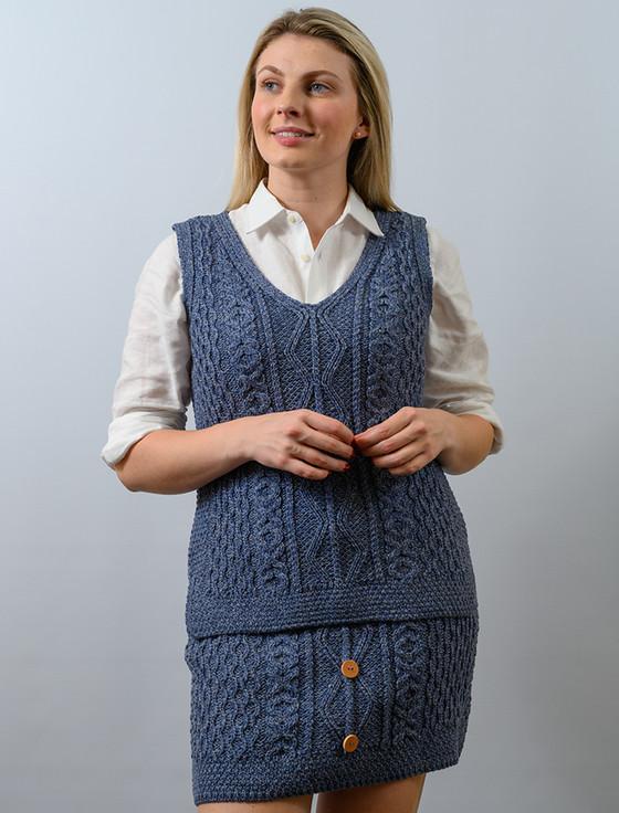 Aran Cashmere Aran Merino Mini Skirt