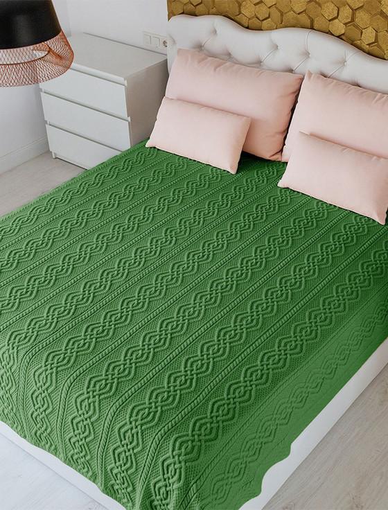 Aran Cashmere Aran Merino Wool Cable Throw