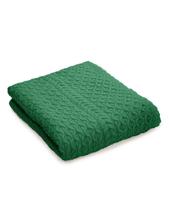 Aran Cashmere Aran Merino Wool Honeycomb Throw