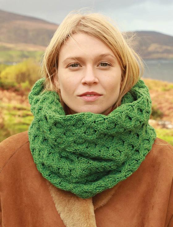 Aran Cashmere Aran Snood Scarf