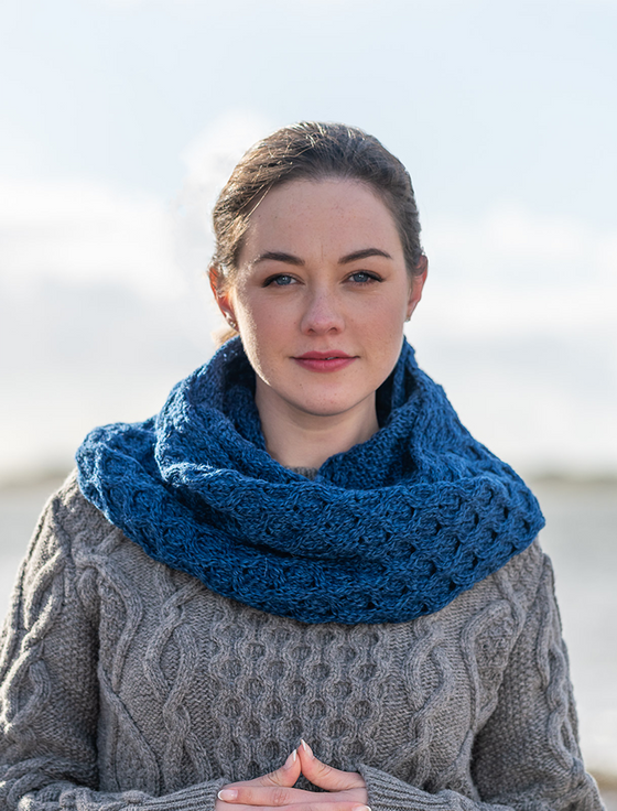 Aran Cashmere Aran Snood Scarf