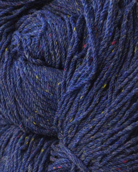 aran cashmere Aran Wool Knitting Hanks - Blue Fleck