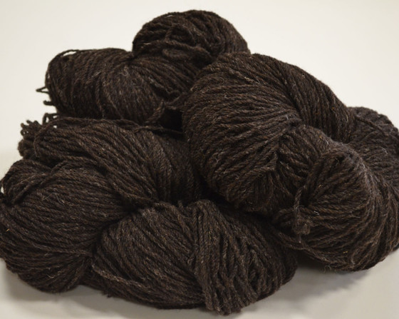 Aran Cashmere Aran Wool Knitting Hanks - Dark Jacob
