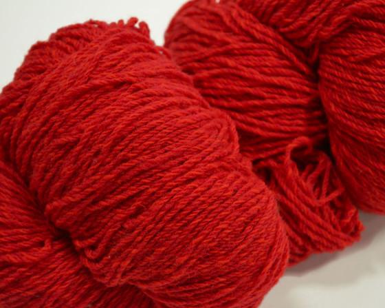Aran Cashmere Aran Wool Knitting Hanks - Salmon