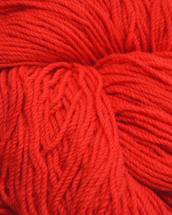 aran cashmere Aran Wool Knitting Hanks - Scarlet