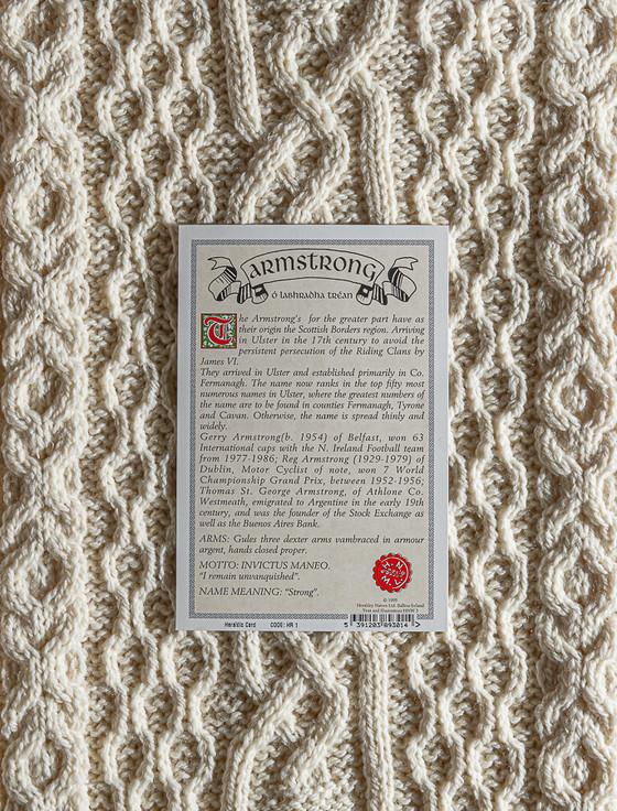 Aran Cashmere Armstrong Clan Aran Throw