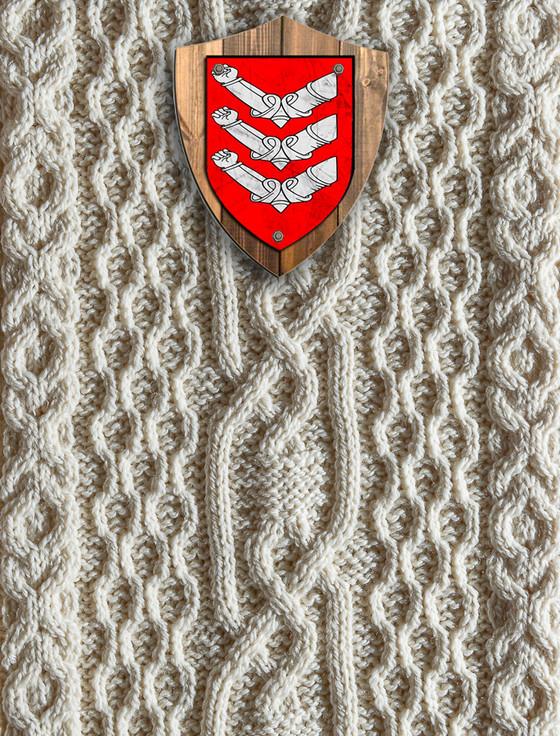 aran cashmere Armstrong Clan Aran Throw