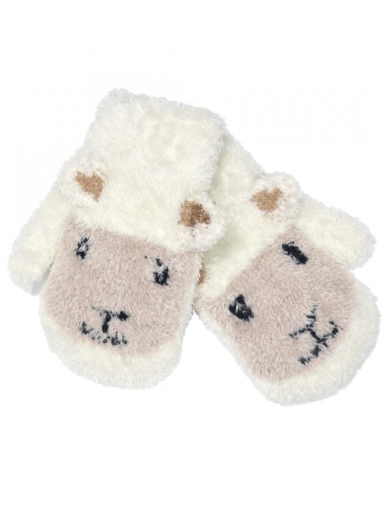 aran cashmere Baby Aran Sheep Mittens