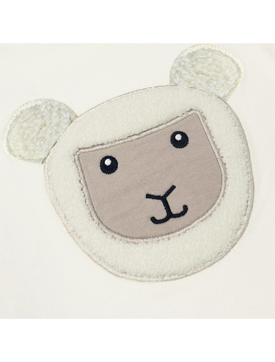 Aran Cashmere Baby Cotton Sheep Vest