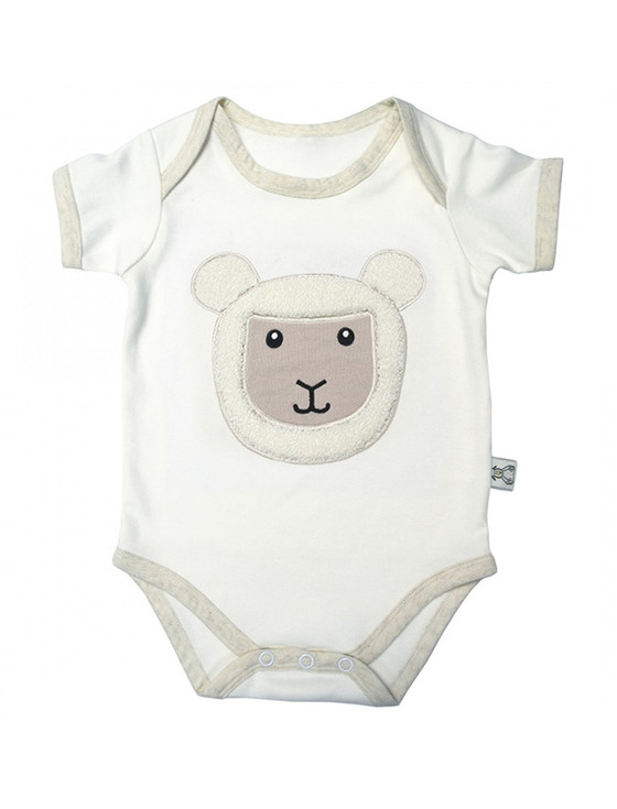 aran cashmere Baby Cotton Sheep Vest