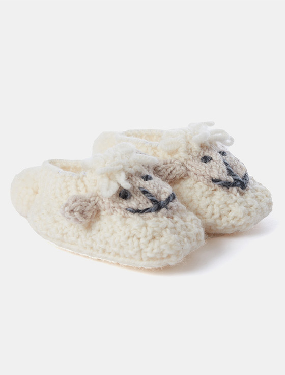 Aran Cashmere Baby Shepley Aran Booties