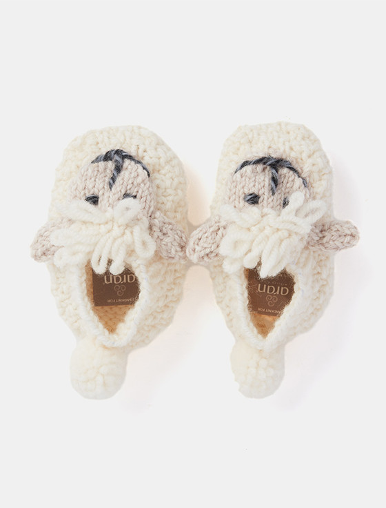 Aran Cashmere Baby Shepley Aran Booties
