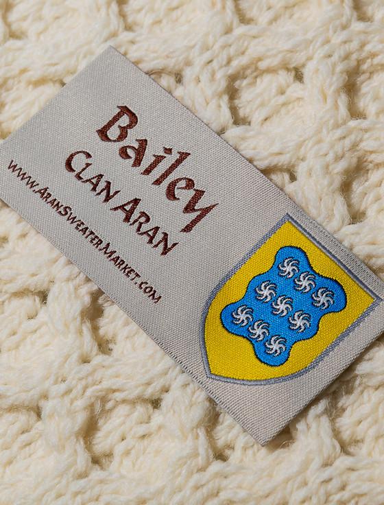 Aran Cashmere Bailey Clan Aran Throw