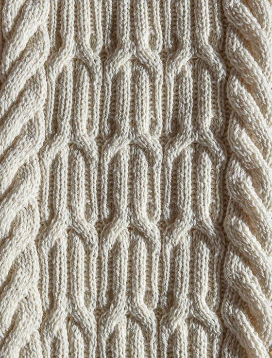 Aran Cashmere Bailey Clan Scarf