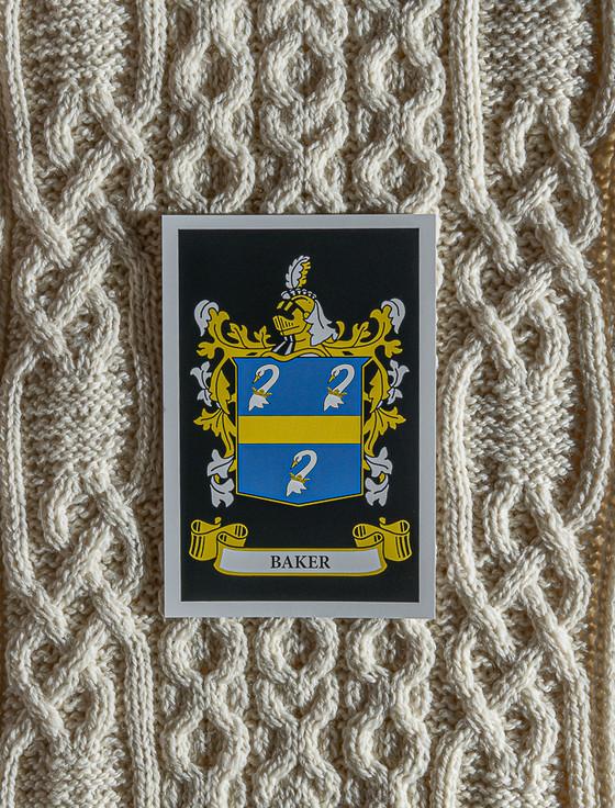 Aran Cashmere Baker Clan Aran Throw