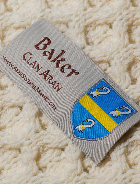 Aran Cashmere Baker Clan Aran Throw
