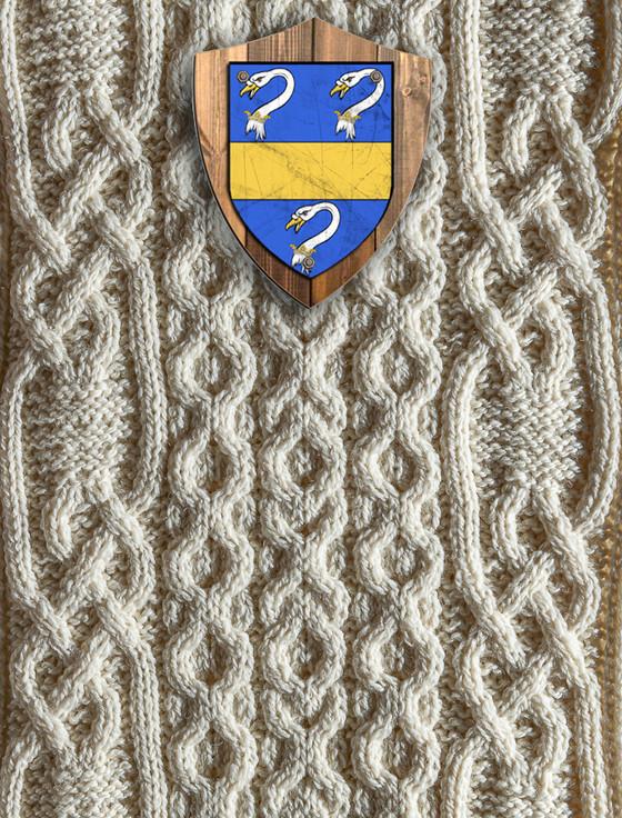 aran cashmere Baker Clan Aran Throw