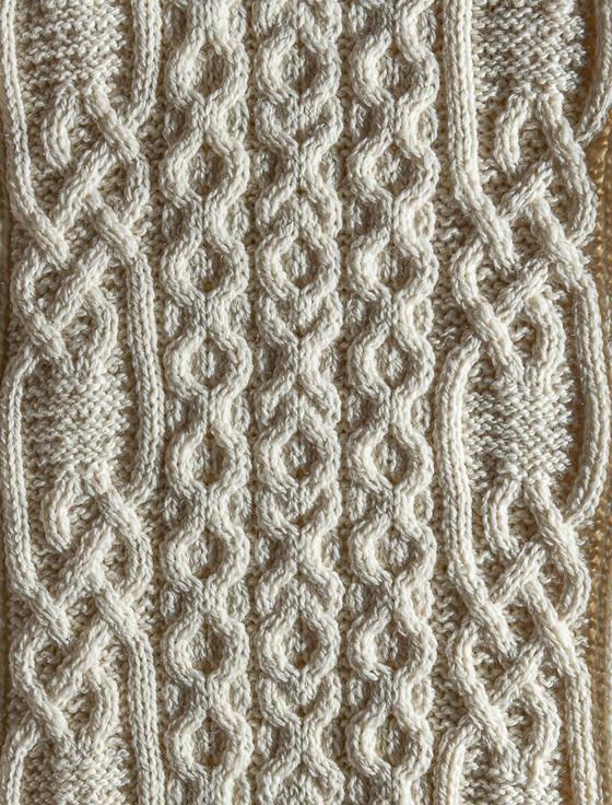 Aran Cashmere Baker Clan Scarf