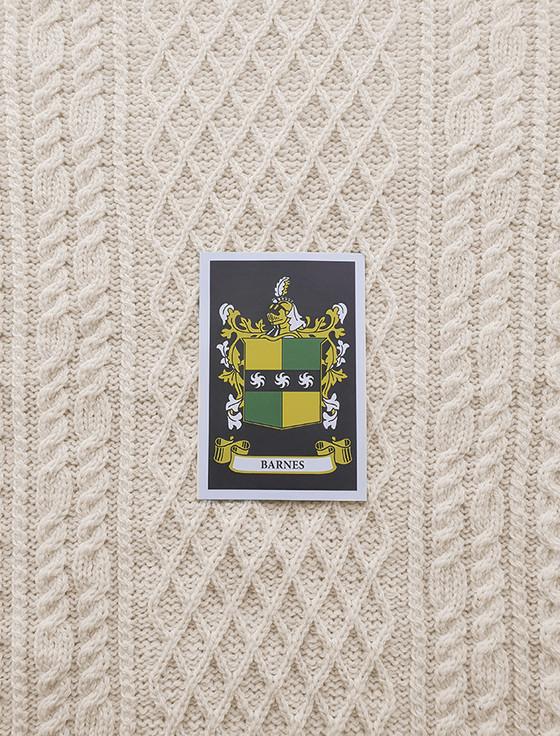 Aran Cashmere Barnes Clan Aran Throw