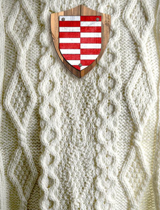 aran cashmere Barrett Clan Aran Throw