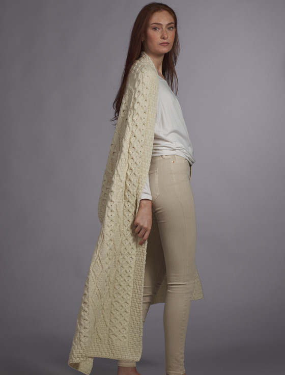 Aran Cashmere Barrett Clan Aran Wrap