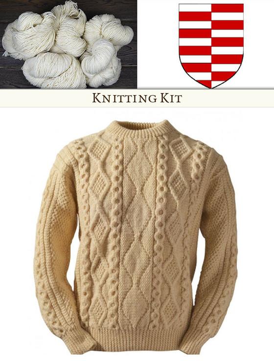 aran cashmere Barrett Knitting Kit