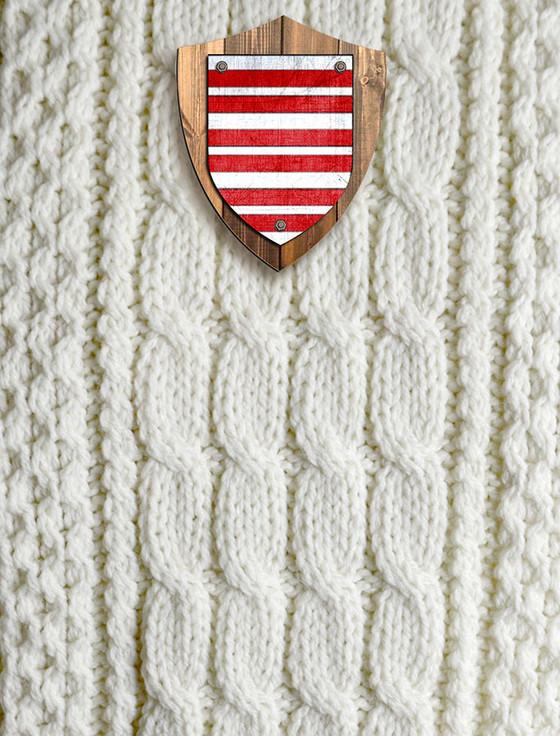 Aran Cashmere Barry Clan Aran Throw