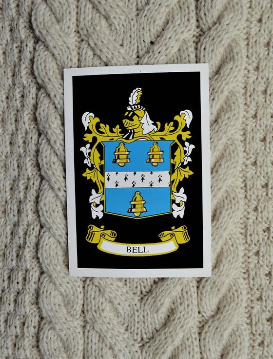 Aran Cashmere Bell Clan Scarf